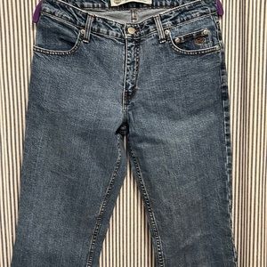 Harley Davidson Jeans Size 8 long Womens Bootcut
